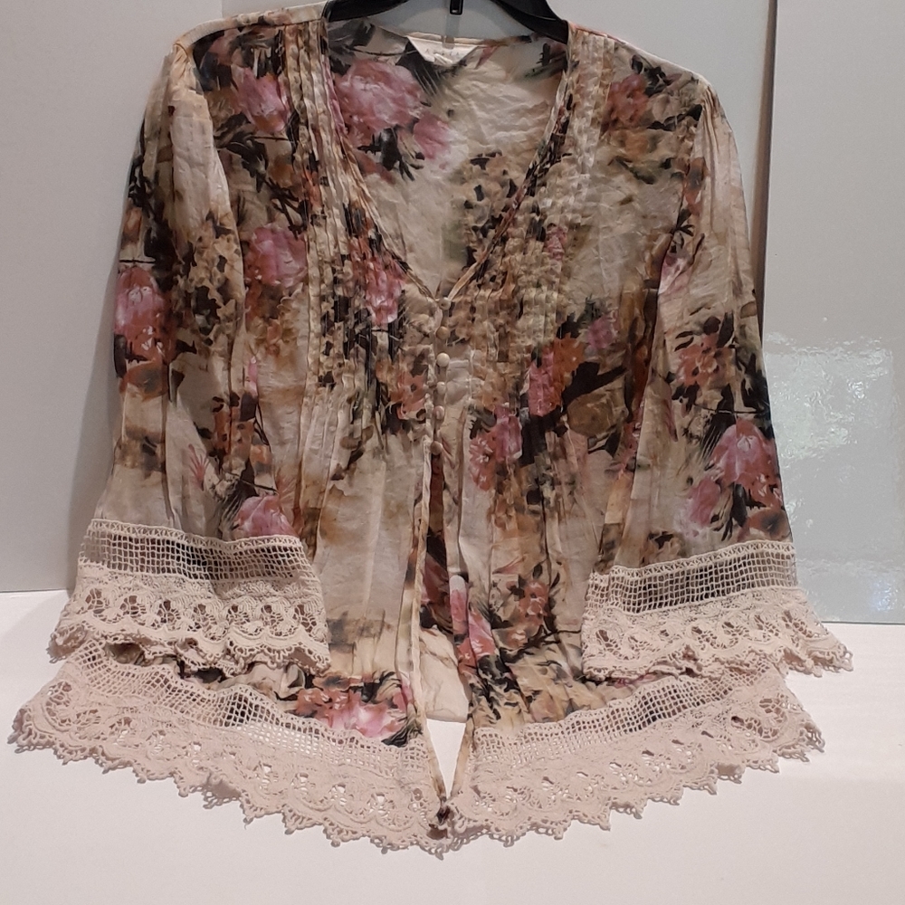 Adiva Peasant Blouse XL